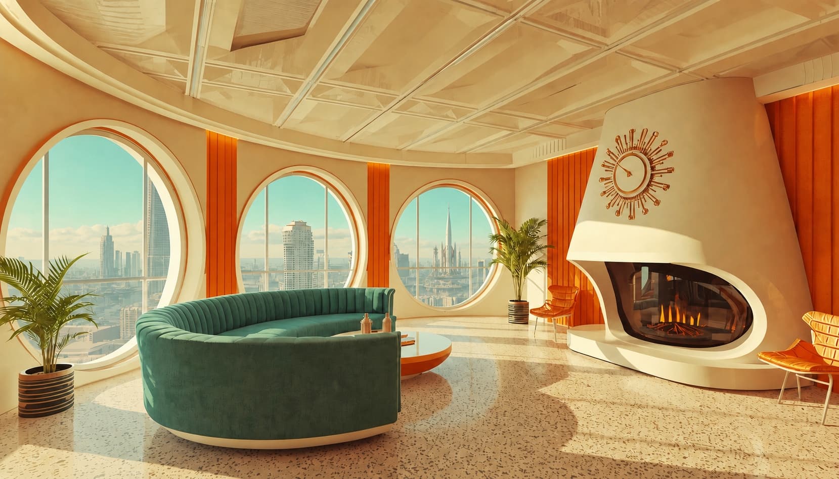 Retro interior